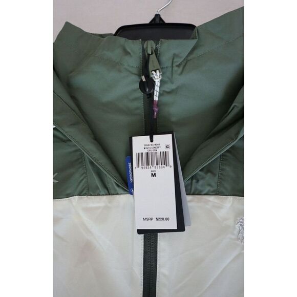 RLX x Ralph Lauren Women's Sz M Green Colorblock Hoodie Windbreaker Jacket $228 - Picture 6 of 11